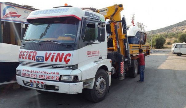VİNÇ 25 TON TAŞIMALI